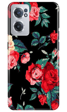Red Rose2 Mobile Back Case for OnePlus Nord CE 2 5G (Design - 81)