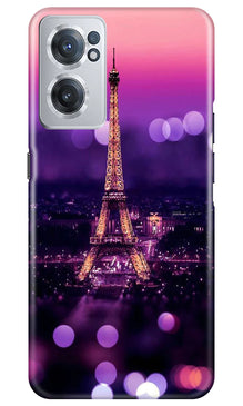 Eiffel Tower Mobile Back Case for OnePlus Nord CE 2 5G (Design - 86)