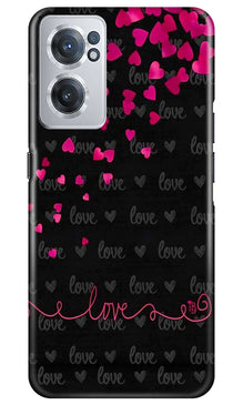 Love in Air Mobile Back Case for OnePlus Nord CE 2 5G (Design - 89)