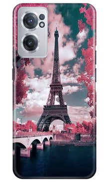 Eiffel Tower Mobile Back Case for OnePlus Nord CE 2 5G  (Design - 101)