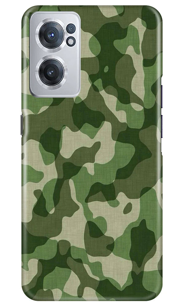 Army Camouflage Case for OnePlus Nord CE 2 5G  (Design - 106)