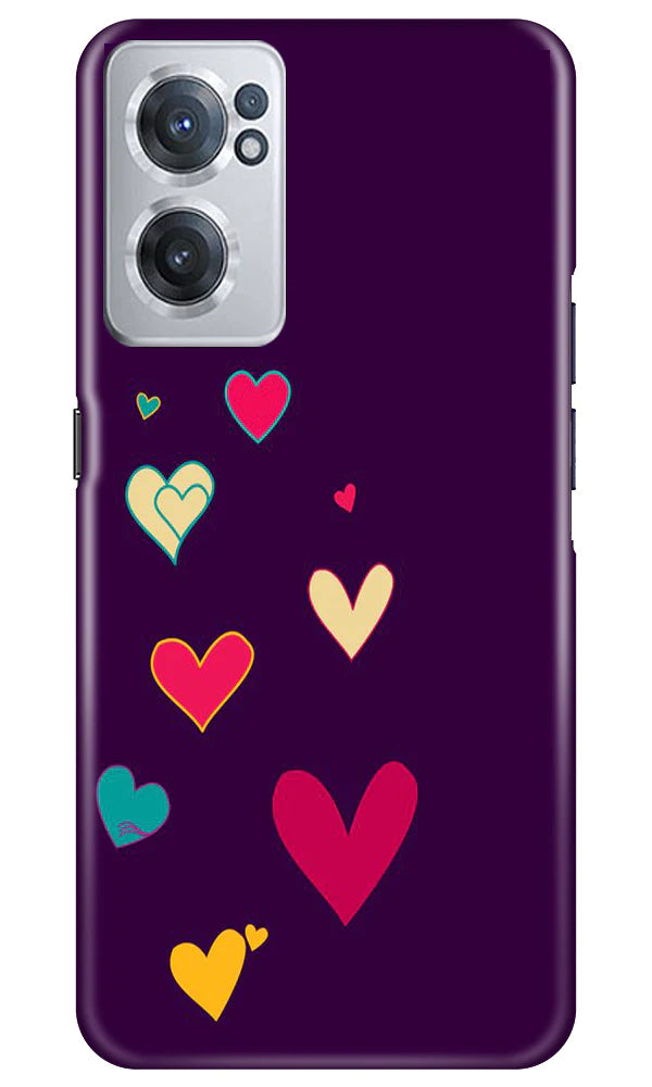 Purple Background Case for OnePlus Nord CE 2 5G(Design - 107)