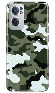Army Camouflage Mobile Back Case for OnePlus Nord CE 2 5G  (Design - 108)