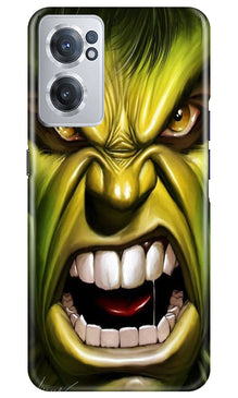 Hulk Superhero Mobile Back Case for OnePlus Nord CE 2 5G  (Design - 121)