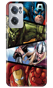 Avengers Superhero Mobile Back Case for OnePlus Nord CE 2 5G  (Design - 124)