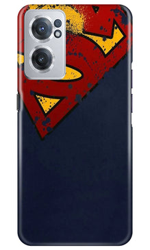 Superman Superhero Mobile Back Case for OnePlus Nord CE 2 5G  (Design - 125)