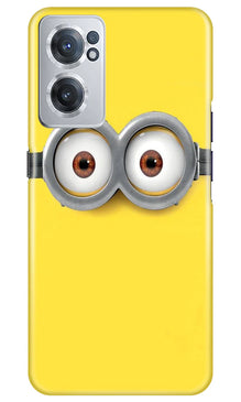 Minions Mobile Back Case for OnePlus Nord CE 2 5G  (Design - 128)