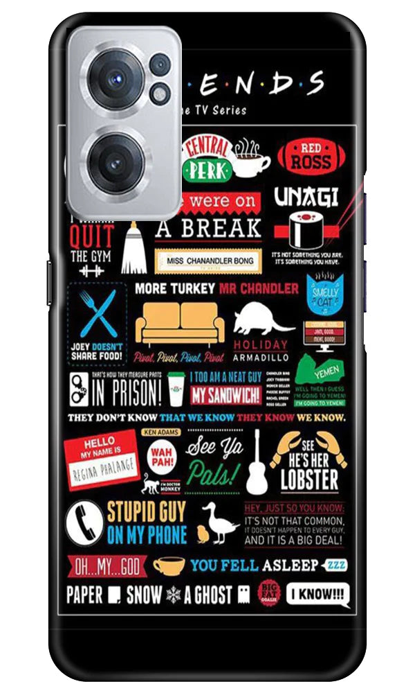 Friends Case for OnePlus Nord CE 2 5G  (Design - 145)