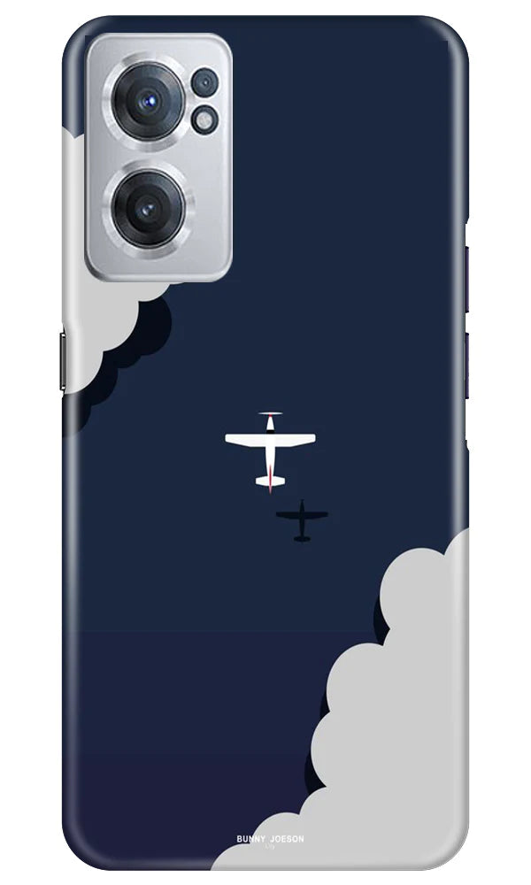 Clouds Plane Case for OnePlus Nord CE 2 5G (Design - 165)