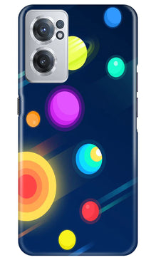 Solar Planet Mobile Back Case for OnePlus Nord CE 2 5G (Design - 166)