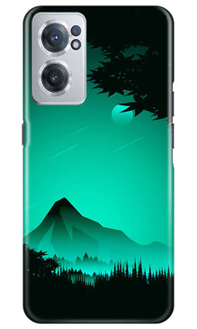 Moon Mountain Mobile Back Case for OnePlus Nord CE 2 5G (Design - 173)