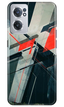 Modern Art Mobile Back Case for OnePlus Nord CE 2 5G (Design - 200)