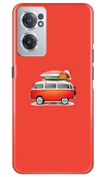Travel Bus Mobile Back Case for OnePlus Nord CE 2 5G (Design - 227)