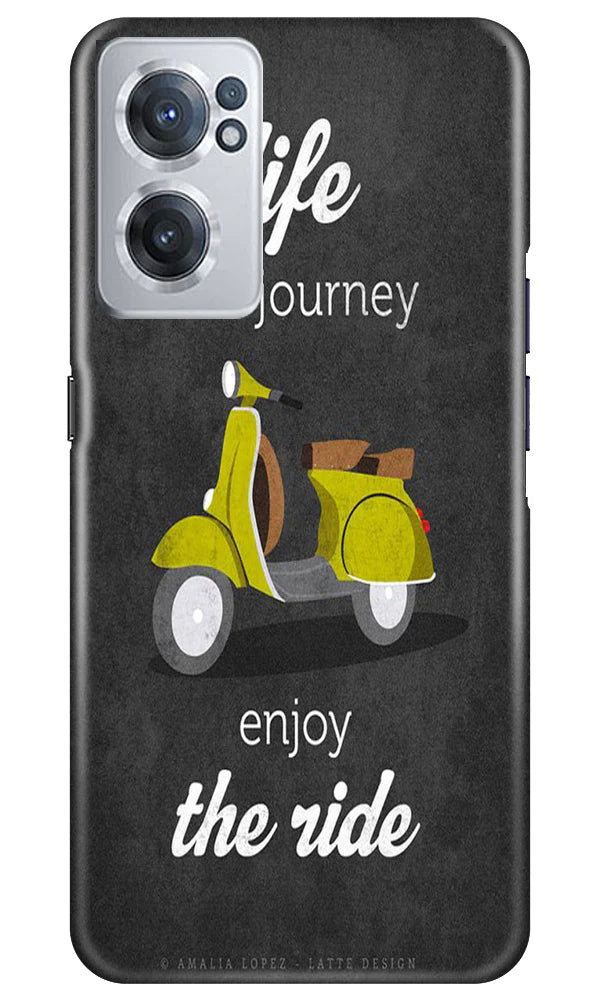 Life is a Journey Case for OnePlus Nord CE 2 5G (Design No. 230)