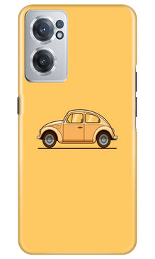 Vintage Car Mobile Back Case for OnePlus Nord CE 2 5G (Design - 231)