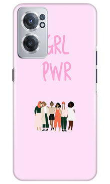 Girl Power Mobile Back Case for OnePlus Nord CE 2 5G (Design - 236)