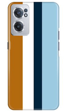 Diffrent Four Color Pattern Mobile Back Case for OnePlus Nord CE 2 5G (Design - 244)