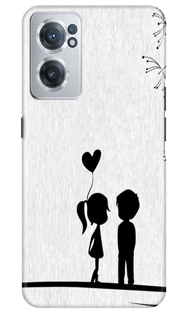 Cute Kid Couple Case for OnePlus Nord CE 2 5G (Design No. 252)
