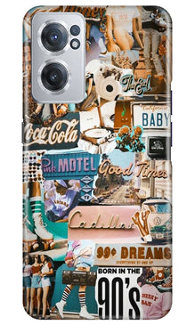 Vintage Design Mobile Back Case for OnePlus Nord CE 2 5G (Design - 253)