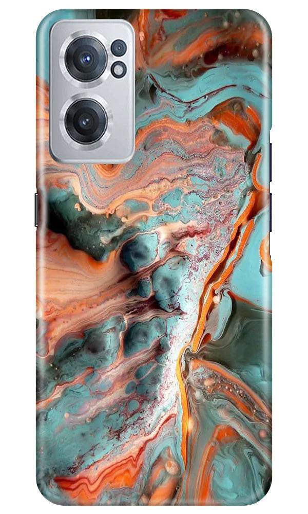 Marble Texture Mobile Back Case for OnePlus Nord CE 2 5G (Design - 271)