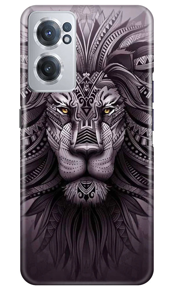 Lion Mobile Back Case for OnePlus Nord CE 2 5G (Design - 277)