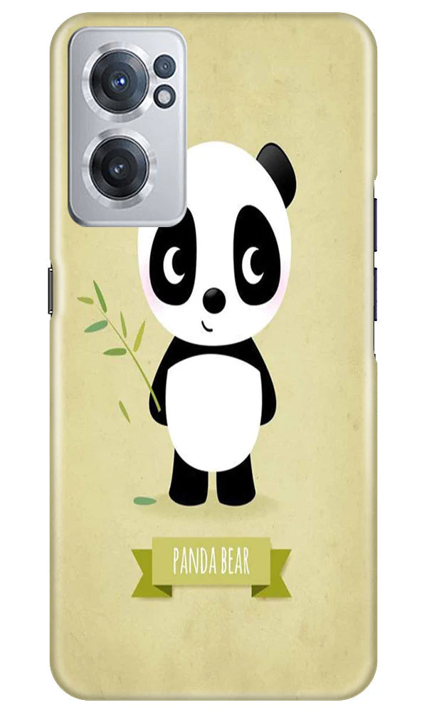 Panda Bear Mobile Back Case for OnePlus Nord CE 2 5G (Design - 279)