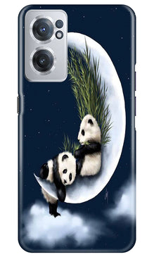 Panda Moon Mobile Back Case for OnePlus Nord CE 2 5G (Design - 280)