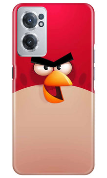 Angry Bird Red Mobile Back Case for OnePlus Nord CE 2 5G (Design - 287)