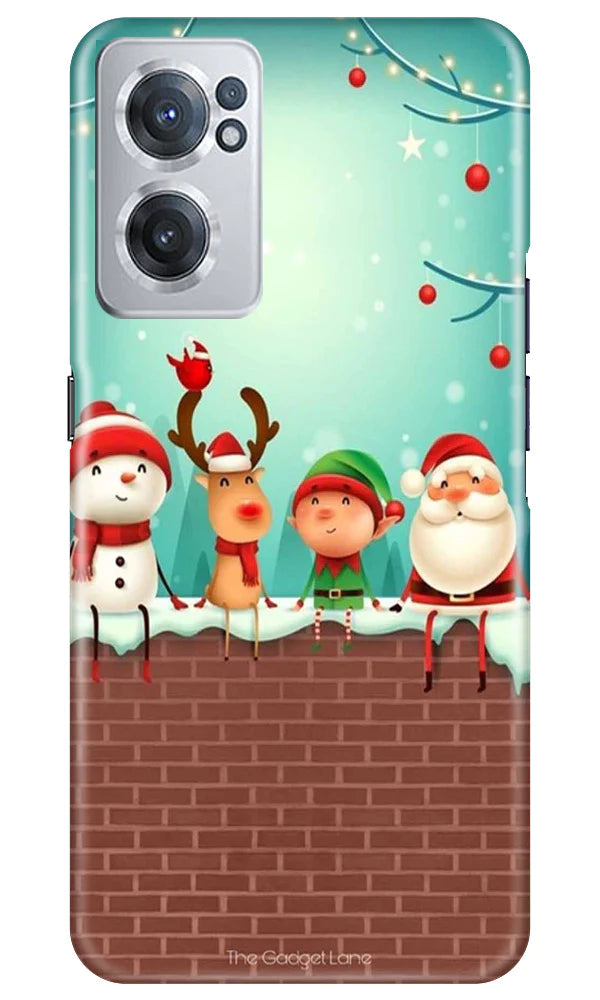 Santa Claus Mobile Back Case for OnePlus Nord CE 2 5G (Design - 296)
