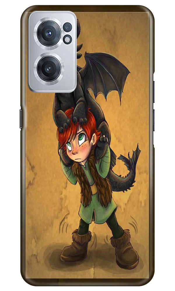 Dragon Mobile Back Case for OnePlus Nord CE 2 5G (Design - 298)