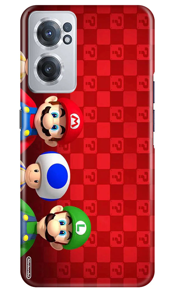 Mario Mobile Back Case for OnePlus Nord CE 2 5G (Design - 299)