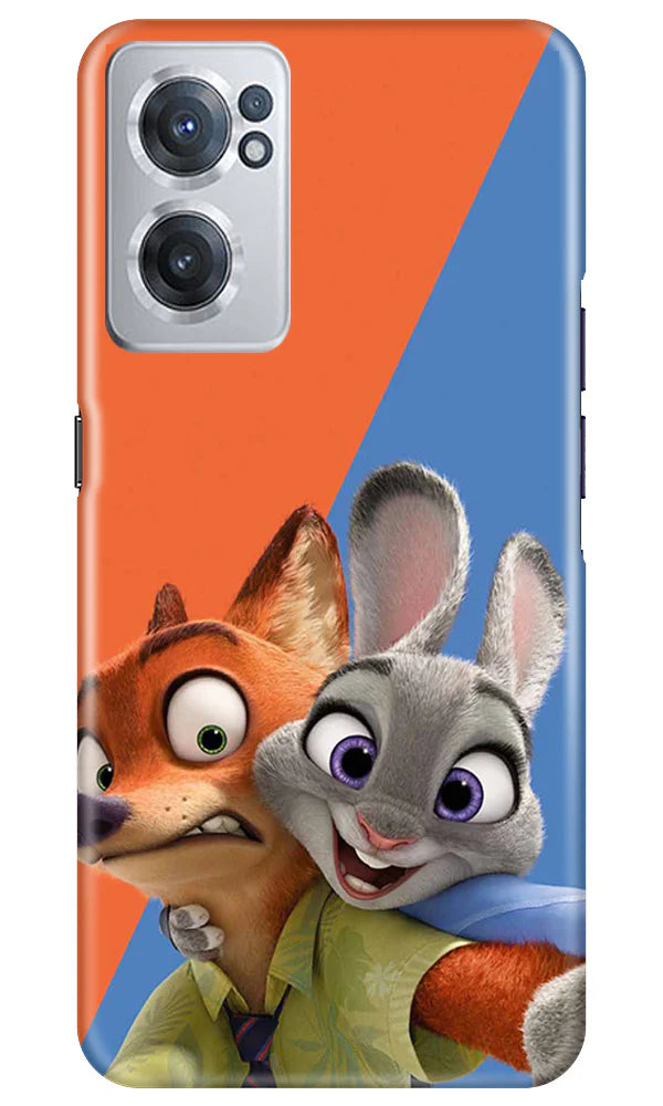 Cartoon Mobile Back Case for OnePlus Nord CE 2 5G (Design - 306)