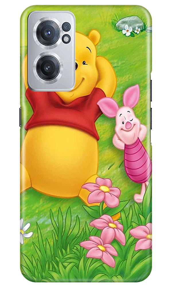 Winnie The Pooh Mobile Back Case for OnePlus Nord CE 2 5G (Design - 308)