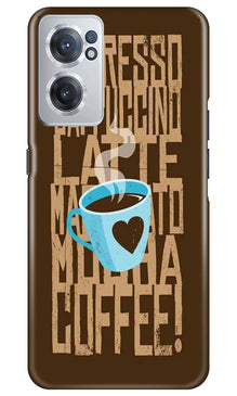 Love Coffee Mobile Back Case for OnePlus Nord CE 2 5G (Design - 311)