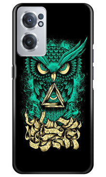 Owl Mobile Back Case for OnePlus Nord CE 2 5G (Design - 317)