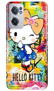 Hello Kitty Mobile Back Case for OnePlus Nord CE 2 5G (Design - 321)