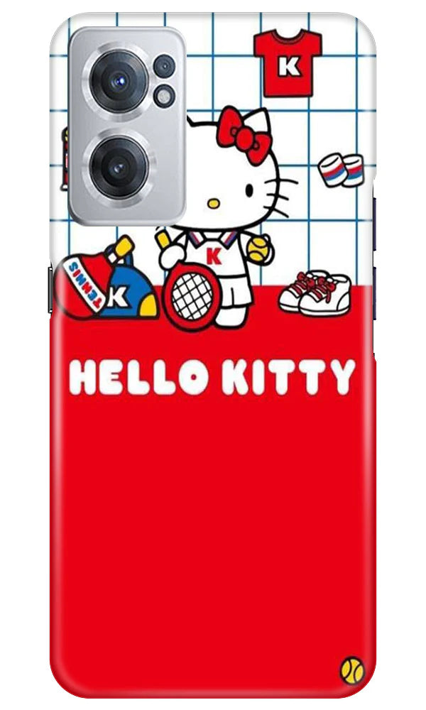 Hello Kitty Mobile Back Case for OnePlus Nord CE 2 5G (Design - 322)