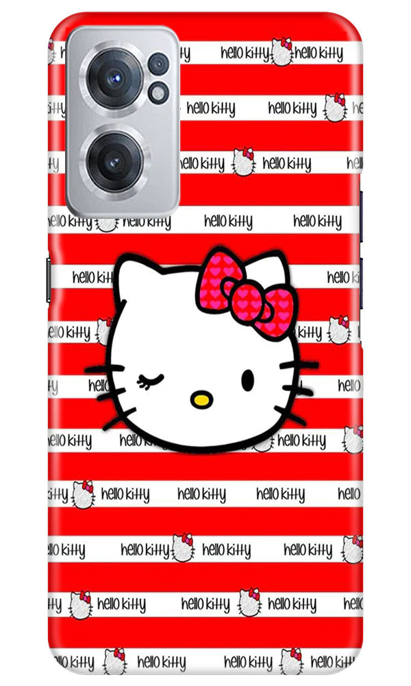 Hello Kitty Mobile Back Case for OnePlus Nord CE 2 5G (Design - 323)