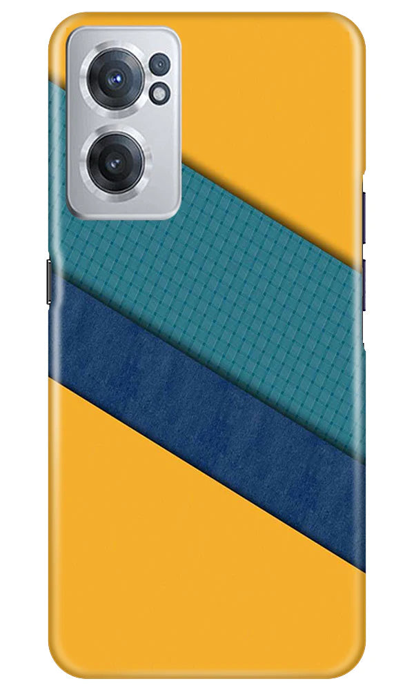 Diagonal Pattern Mobile Back Case for OnePlus Nord CE 2 5G (Design - 329)