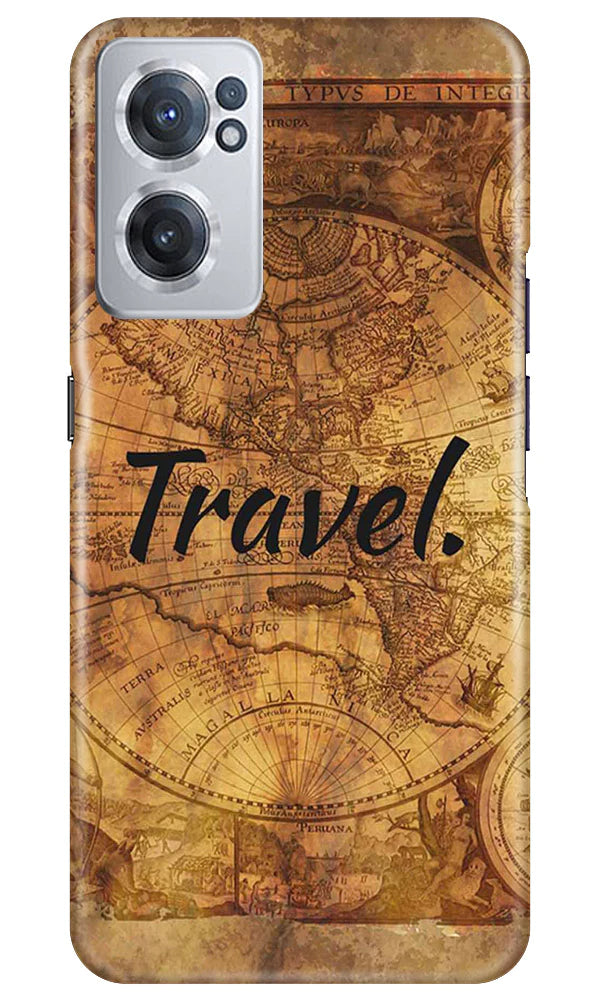 Travel Mobile Back Case for OnePlus Nord CE 2 5G (Design - 334)