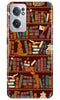 Book Shelf Mobile Back Case for OnePlus Nord CE 2 5G (Design - 348)