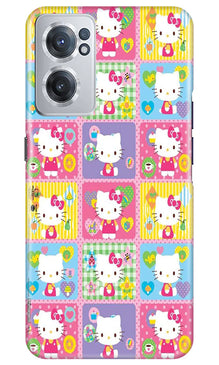 Kitty Mobile Back Case for OnePlus Nord CE 2 5G (Design - 357)