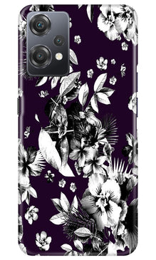 white flowers Mobile Back Case for OnePlus Nord CE 2 Lite 5G (Design - 7)