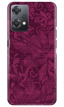 Purple Backround Mobile Back Case for OnePlus Nord CE 2 Lite 5G (Design - 22)