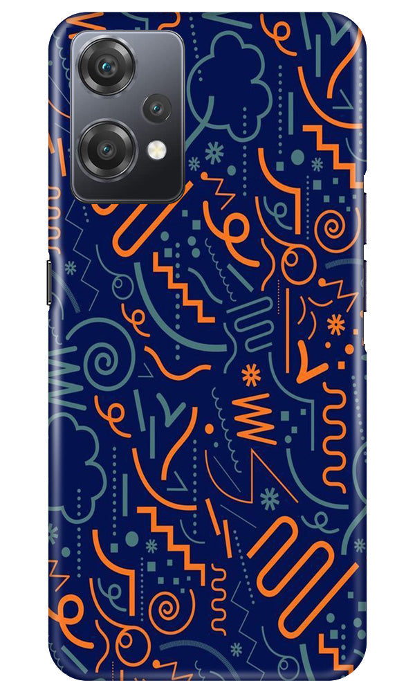 Line Art Baground Case for OnePlus Nord CE 2 Lite 5G