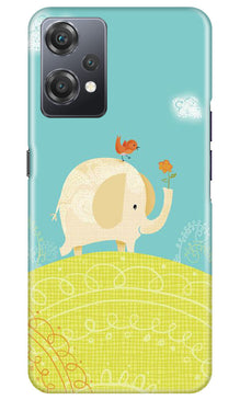 Elephant Painting Mobile Back Case for OnePlus Nord CE 2 Lite 5G (Design - 46)