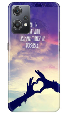 Fall in love Mobile Back Case for OnePlus Nord CE 2 Lite 5G (Design - 50)