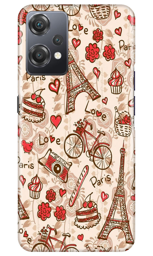 Love Paris Case for OnePlus Nord CE 2 Lite 5G  (Design - 103)