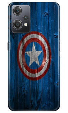 Captain America Superhero Mobile Back Case for OnePlus Nord CE 2 Lite 5G  (Design - 118)
