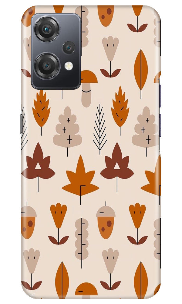 Leaf Pattern Art Case for OnePlus Nord CE 2 Lite 5G  (Design - 132)